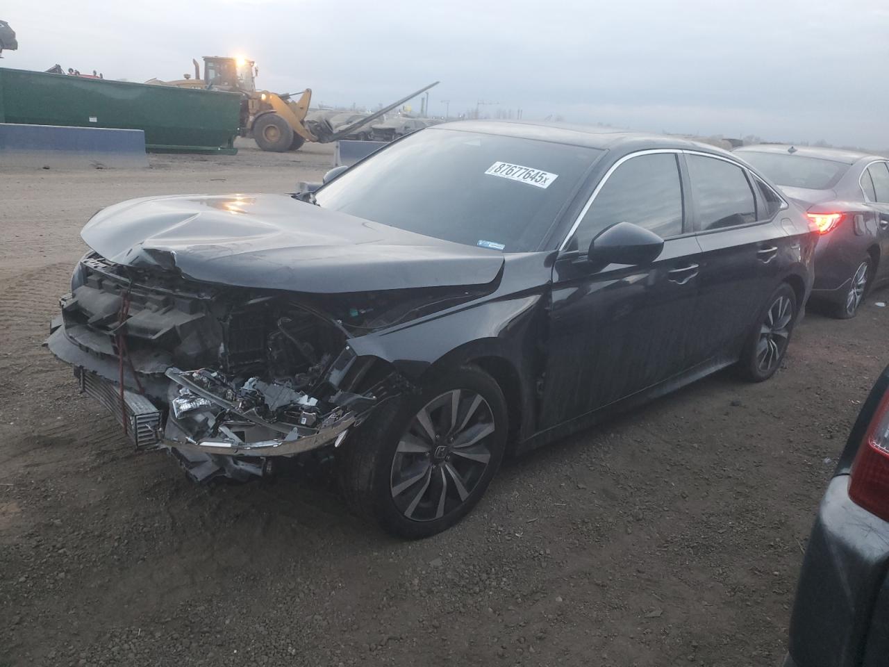 2022 HONDA CIVIC EX VIN:2HGFE1F77NH320717