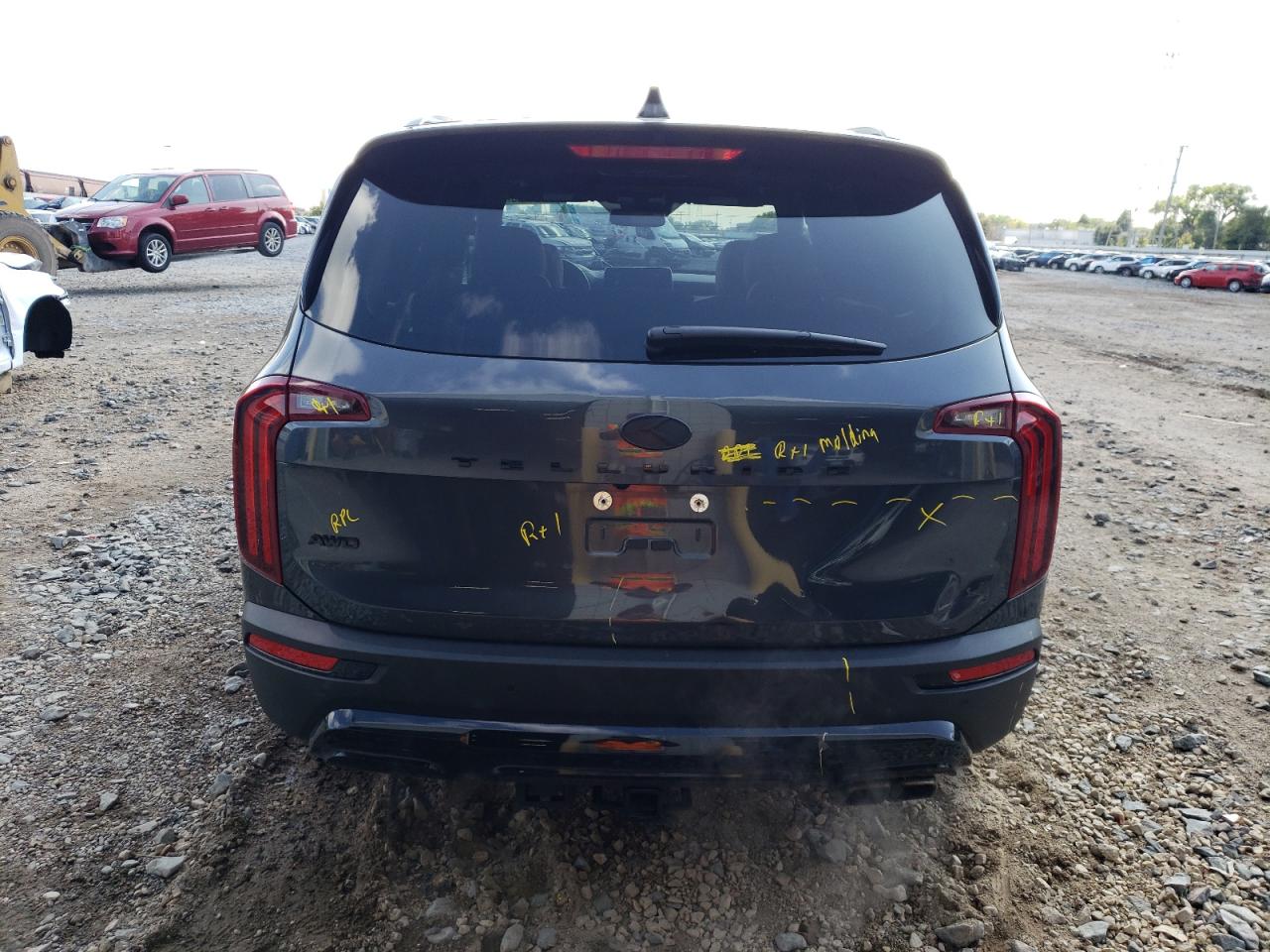 2022 KIA TELLURIDE SX VIN:5XYP5DHC5NG229748