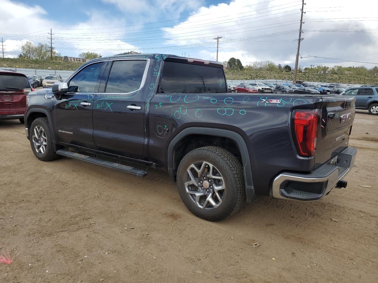 2023 GMC SIERRA K1500 SLT VIN:3GTUUDED3PG219792