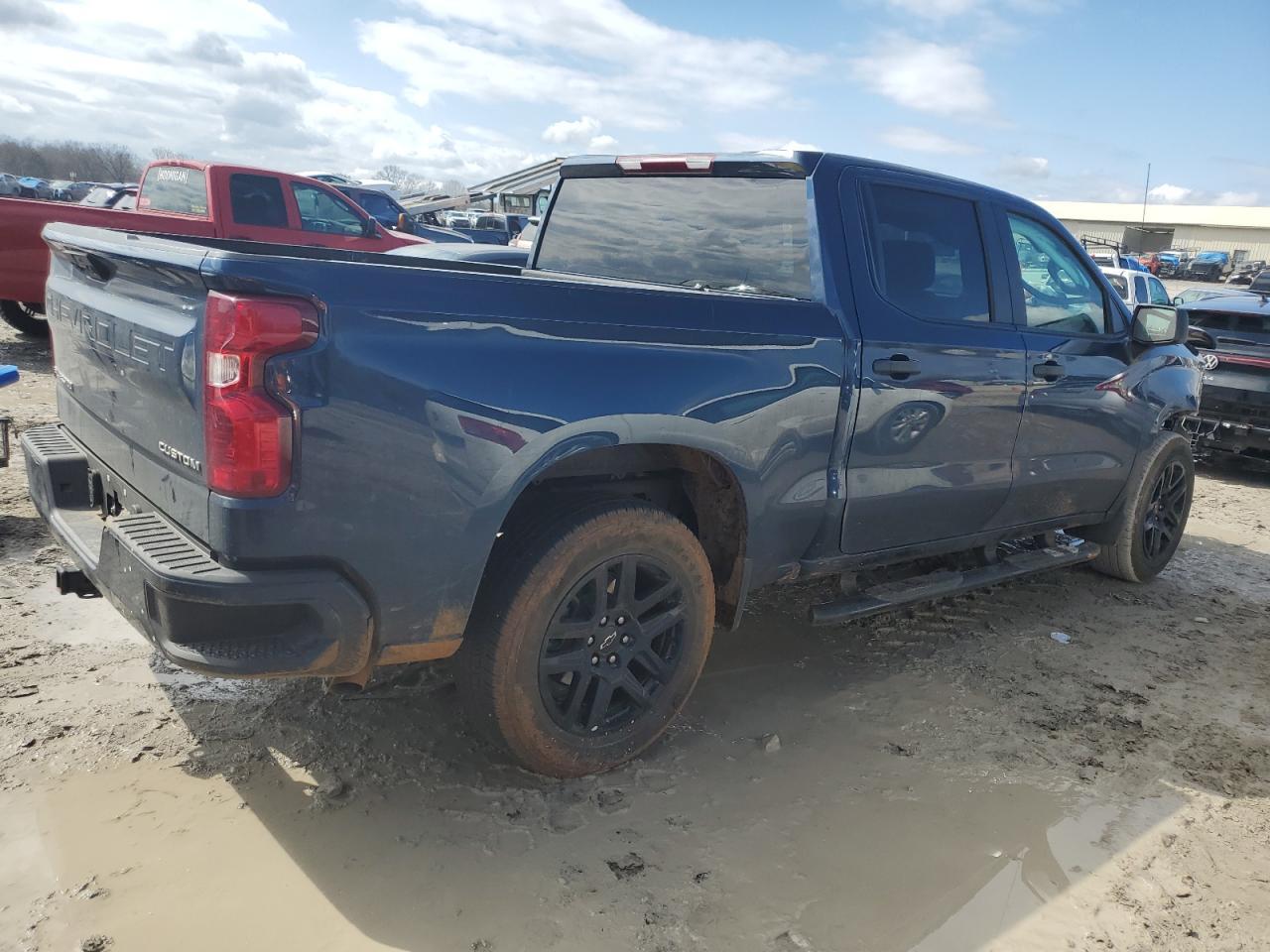 2022 CHEVROLET SILVERADO C1500 CUSTOM VIN:1GCPABEK7NZ622244