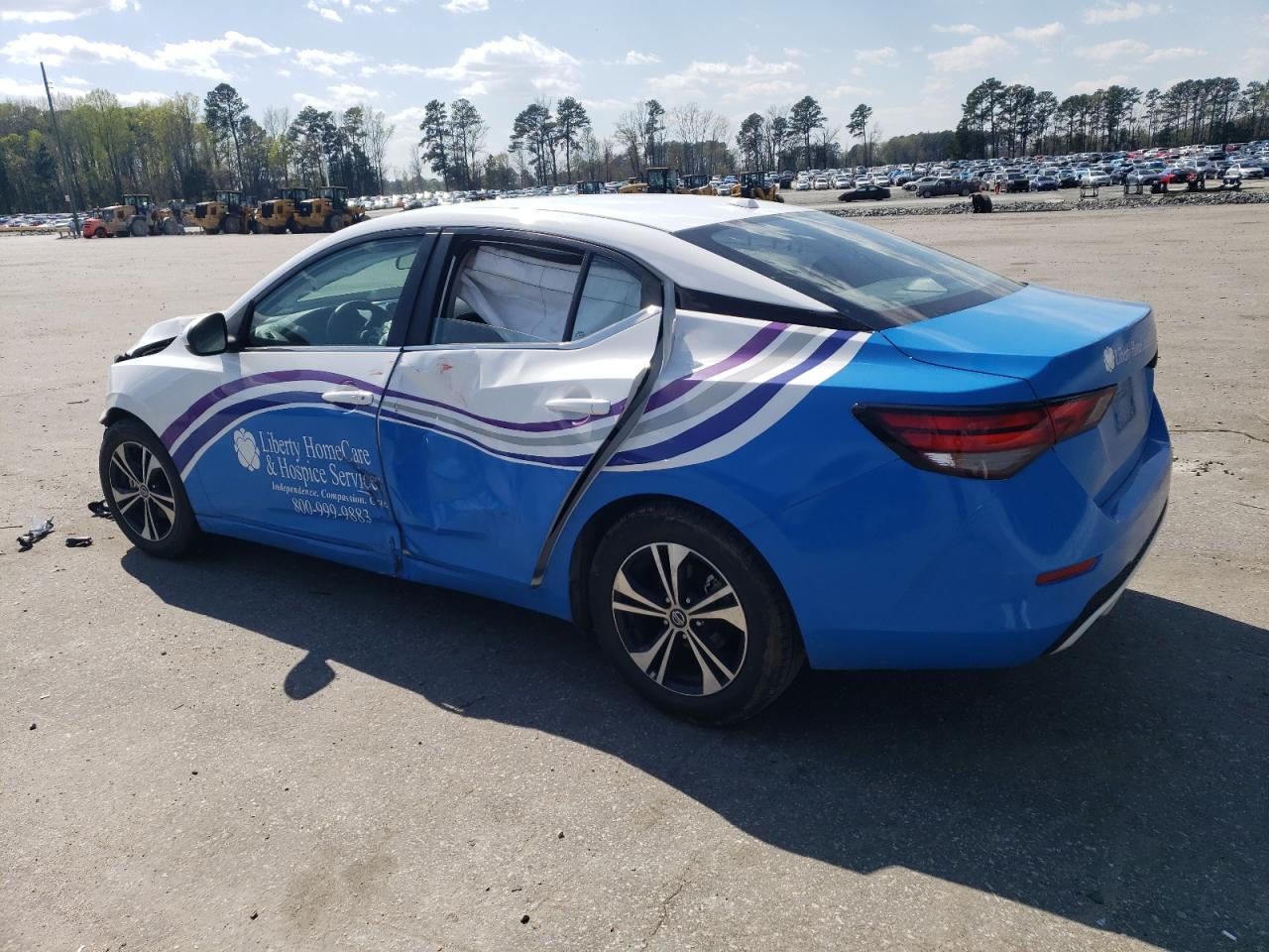 2022 NISSAN SENTRA SV VIN:3N1AB8CV3NY249669