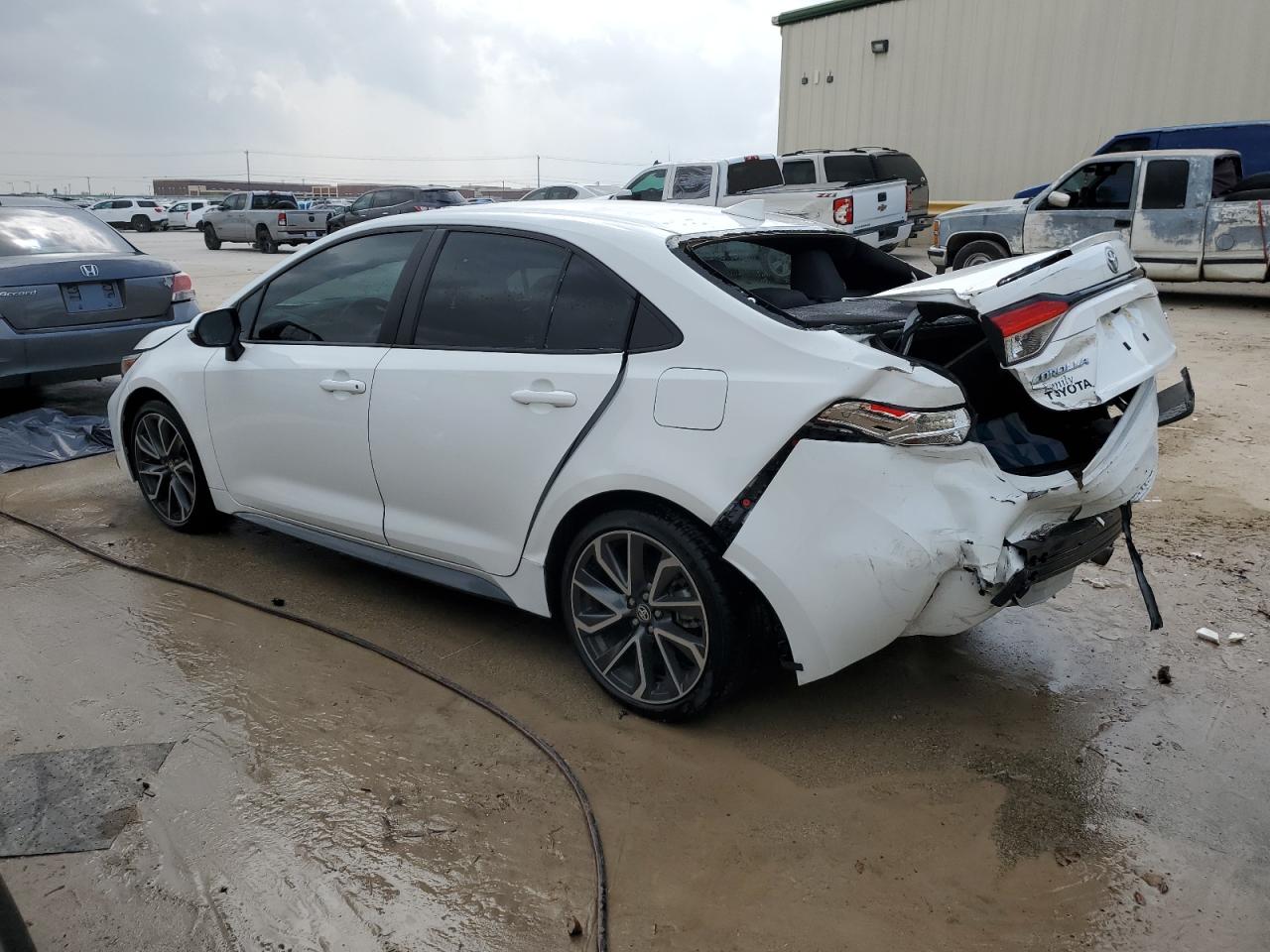 2022 TOYOTA COROLLA SE VIN:5YFS4MCE7NP127434