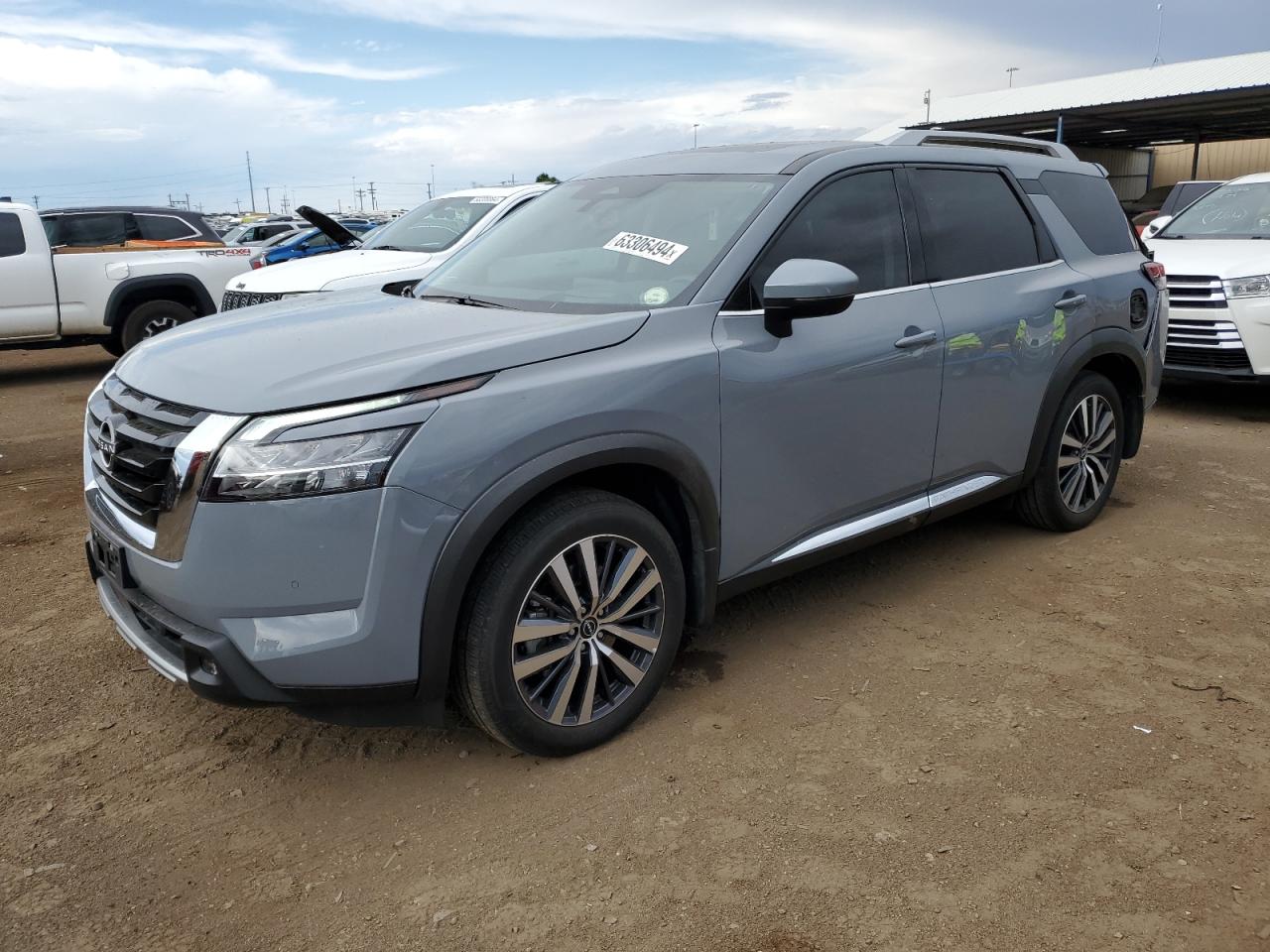 2022 NISSAN PATHFINDER PLATINUM VIN:5N1DR3DK1NC273566