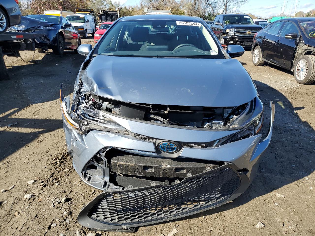 2022 TOYOTA COROLLA LE VIN:JTDEAMDE2NJ047158