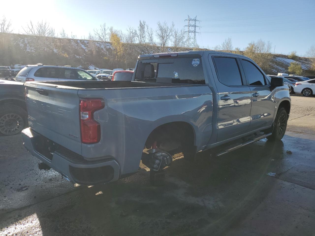 2024 CHEVROLET SILVERADO K1500 RST VIN:2GCUDEED0R1168897