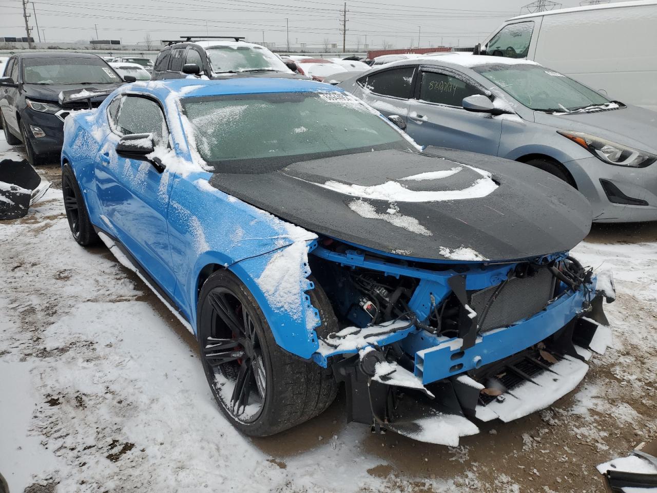 2022 CHEVROLET CAMARO ZL1 VIN:1G1FJ1R69N0128290