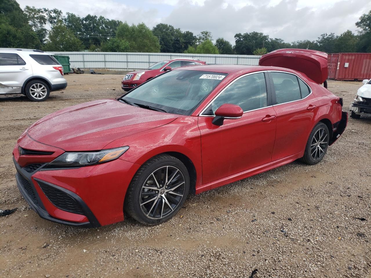 2022 TOYOTA CAMRY SE VIN:4T1G11AK6NU041195