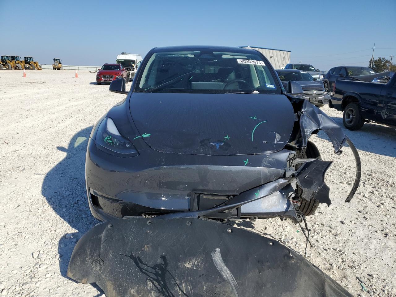 2023 TESLA MODEL Y  VIN:7SAYGDEF3PF907651
