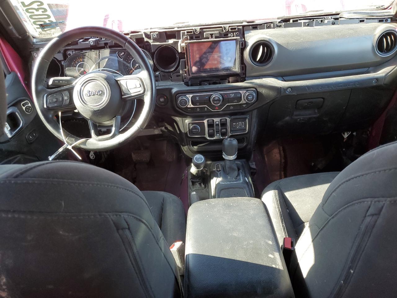 2022 JEEP WRANGLER UNLIMITED SPORT VIN:1C4HJXDG5NW144177