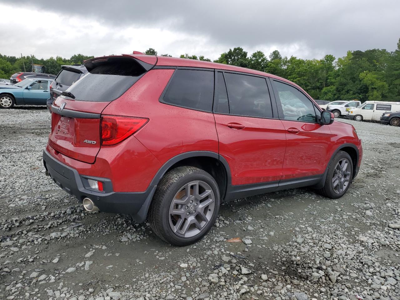 2023 HONDA PASSPORT EXL VIN:5FNYF8H50PB011897