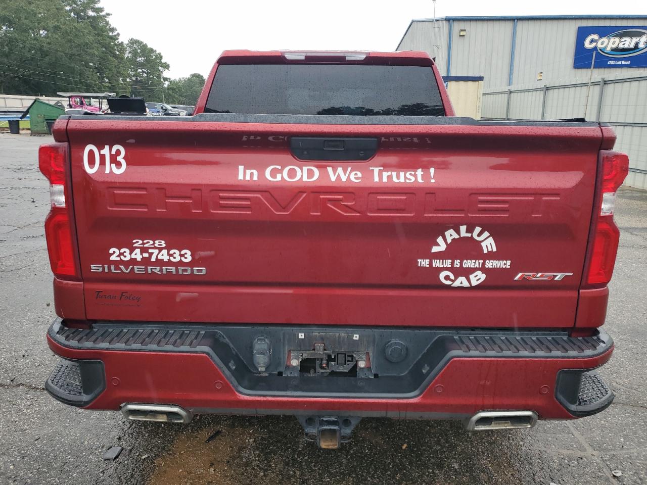 2022 CHEVROLET SILVERADO LTD K1500 RST VIN:3GCUYEED5NG215217