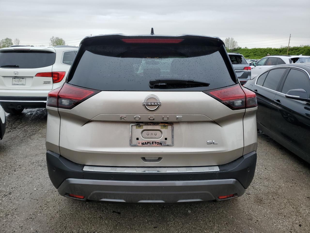 2022 NISSAN ROGUE SL VIN:JN8BT3CA0NW043963