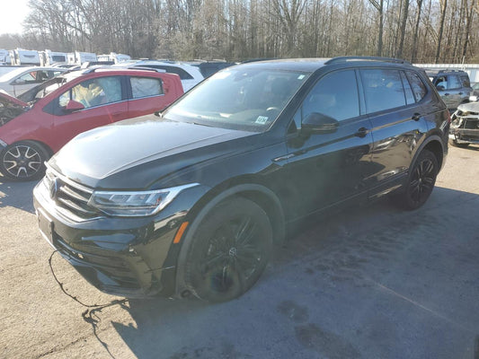 2022 VOLKSWAGEN TIGUAN SE R-LINE BLACK VIN:3VV8B7AX3NM004731