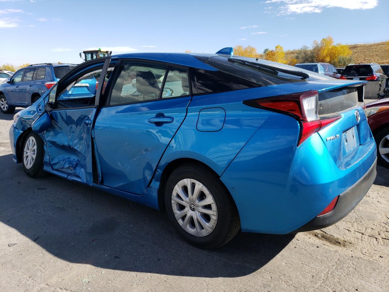 2022 TOYOTA PRIUS NIGHT SHADE VIN:JTDKAMFU8N3171611