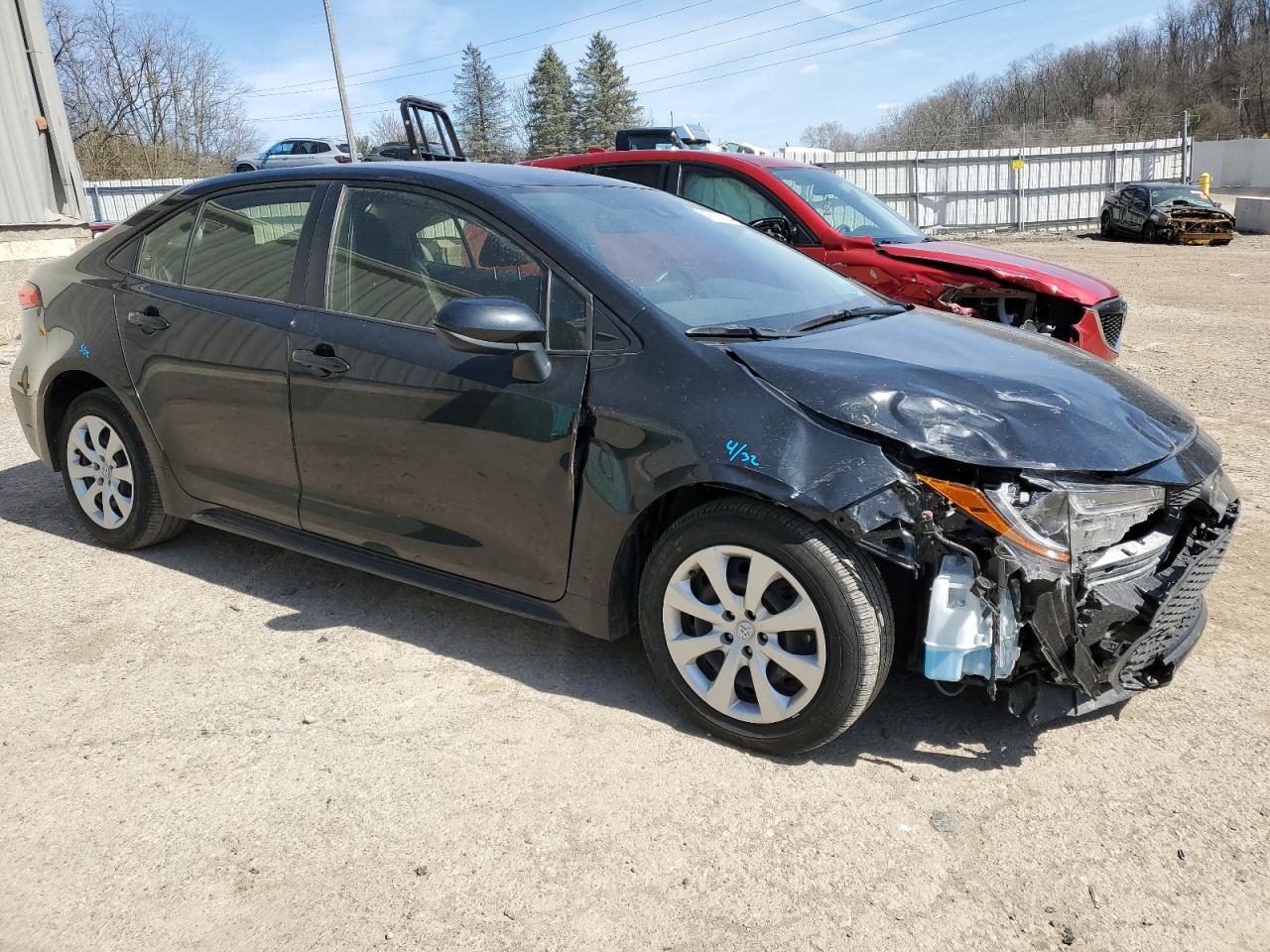 2022 TOYOTA COROLLA LE VIN:JTDEPMAE0NJ231131