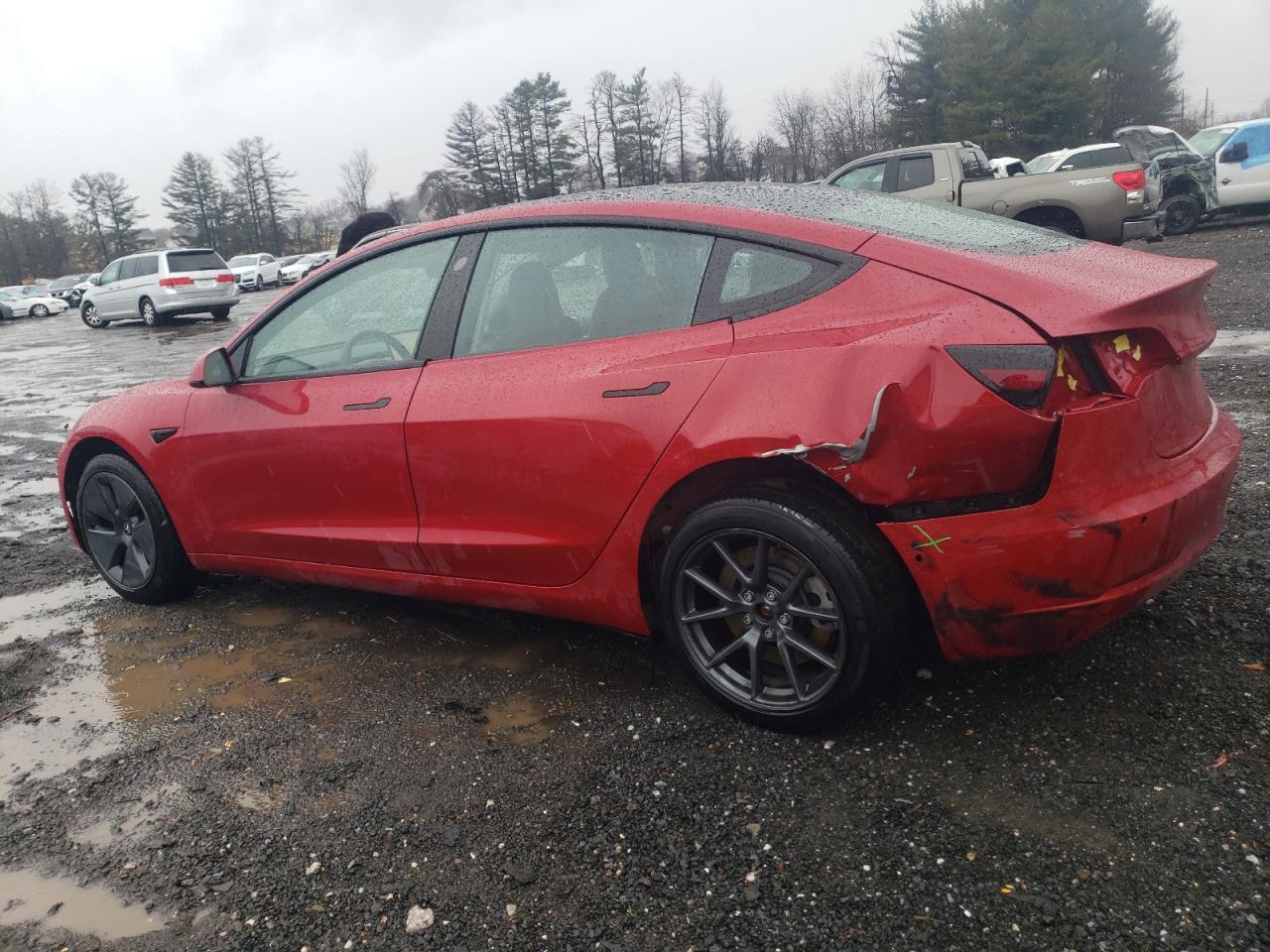 2022 TESLA MODEL 3  VIN:5YJ3E1EB4NF273515