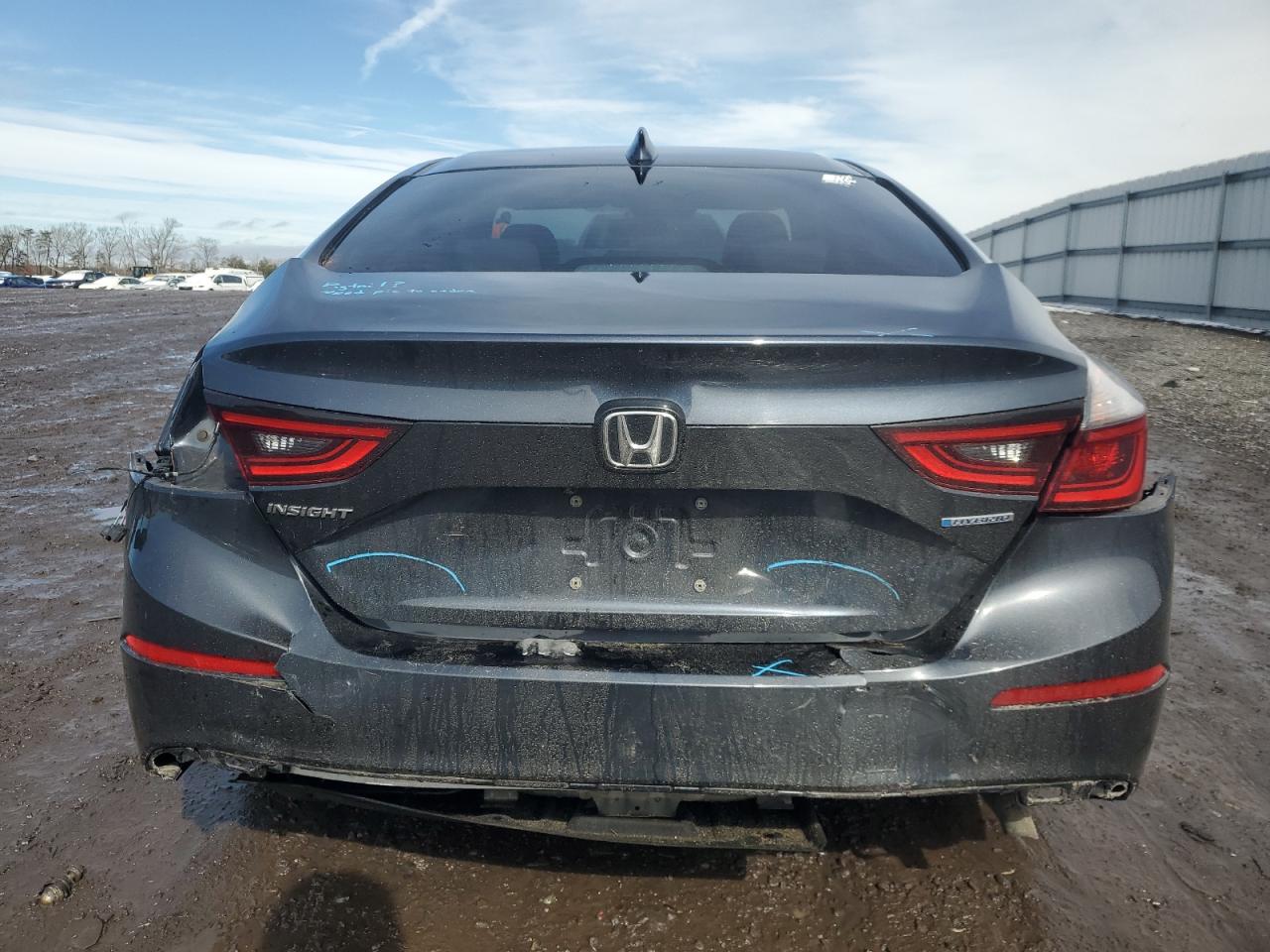 2022 HONDA INSIGHT EX VIN:19XZE4F5XNE011864