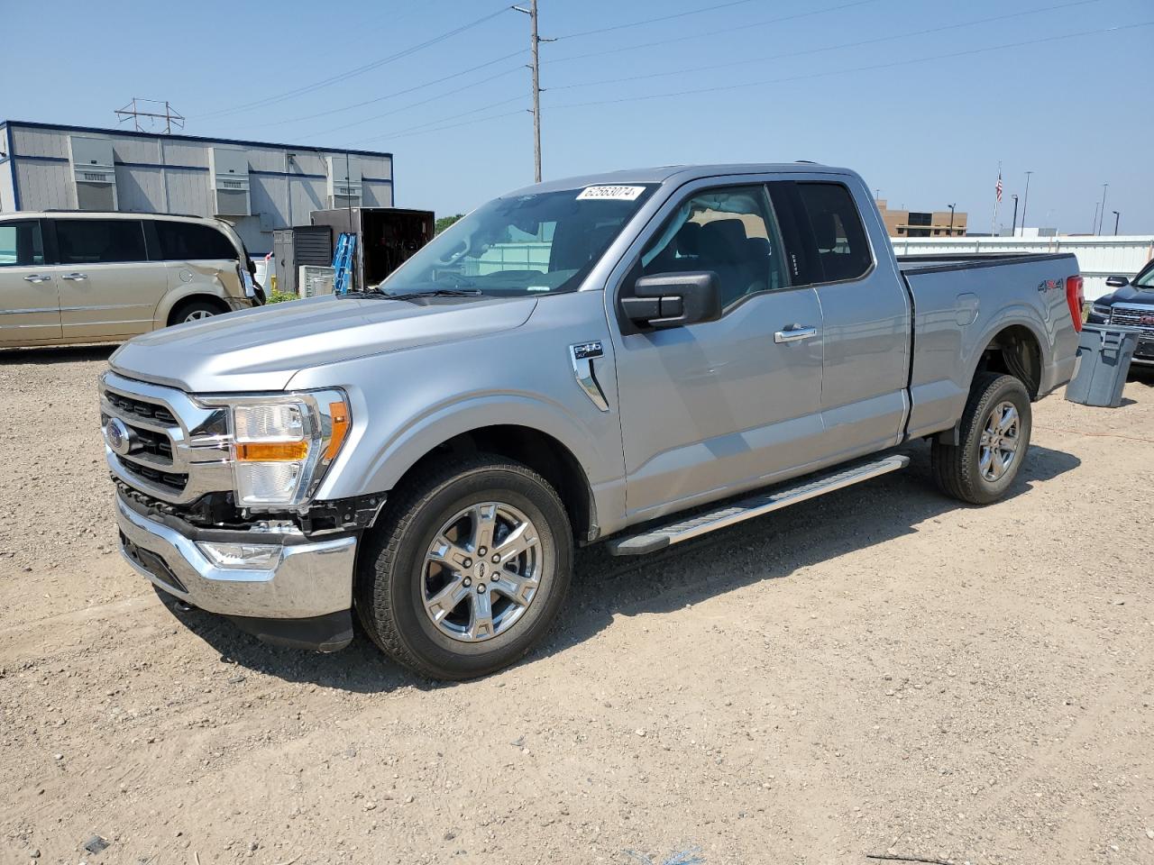 2022 FORD F150 SUPER CAB VIN:1FTFX1E58NKD51217