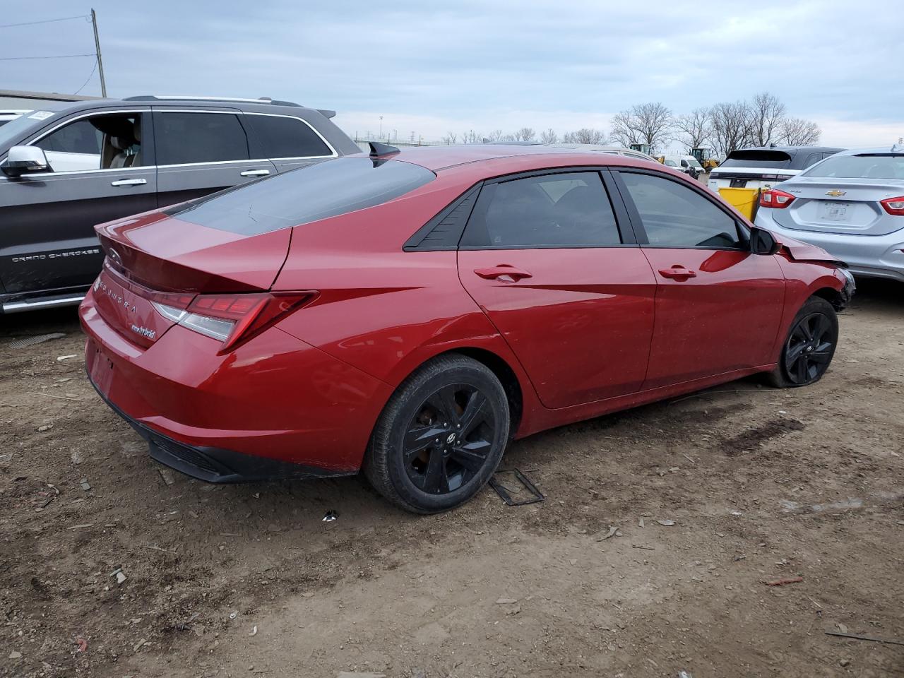 2023 HYUNDAI ELANTRA BLUE VIN:KMHLM4AJ8PU041930