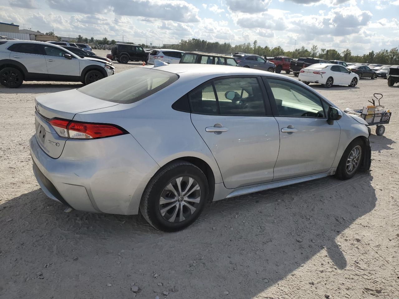 2022 TOYOTA COROLLA LE VIN:JTDEAMDEXNJ055122