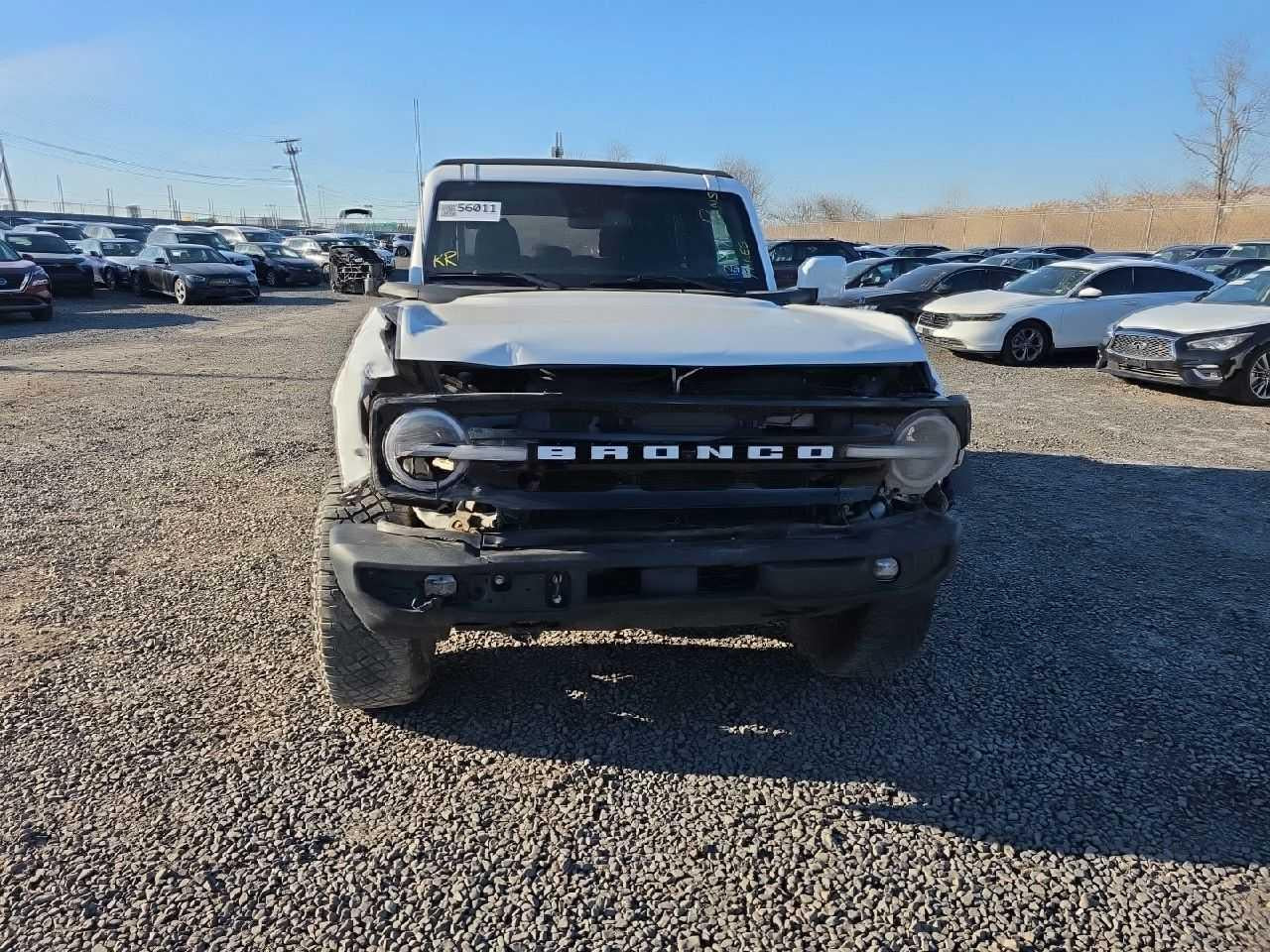 2022 FORD BRONCO BASE VIN:1FMDE5DH8NLB89353