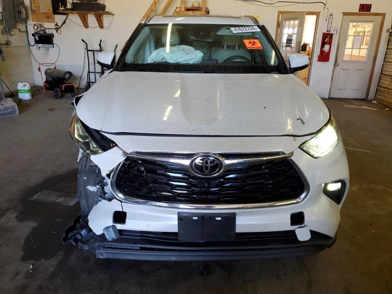 2022 TOYOTA HIGHLANDER LIMITED VIN:5TDDZRBH9NS570212