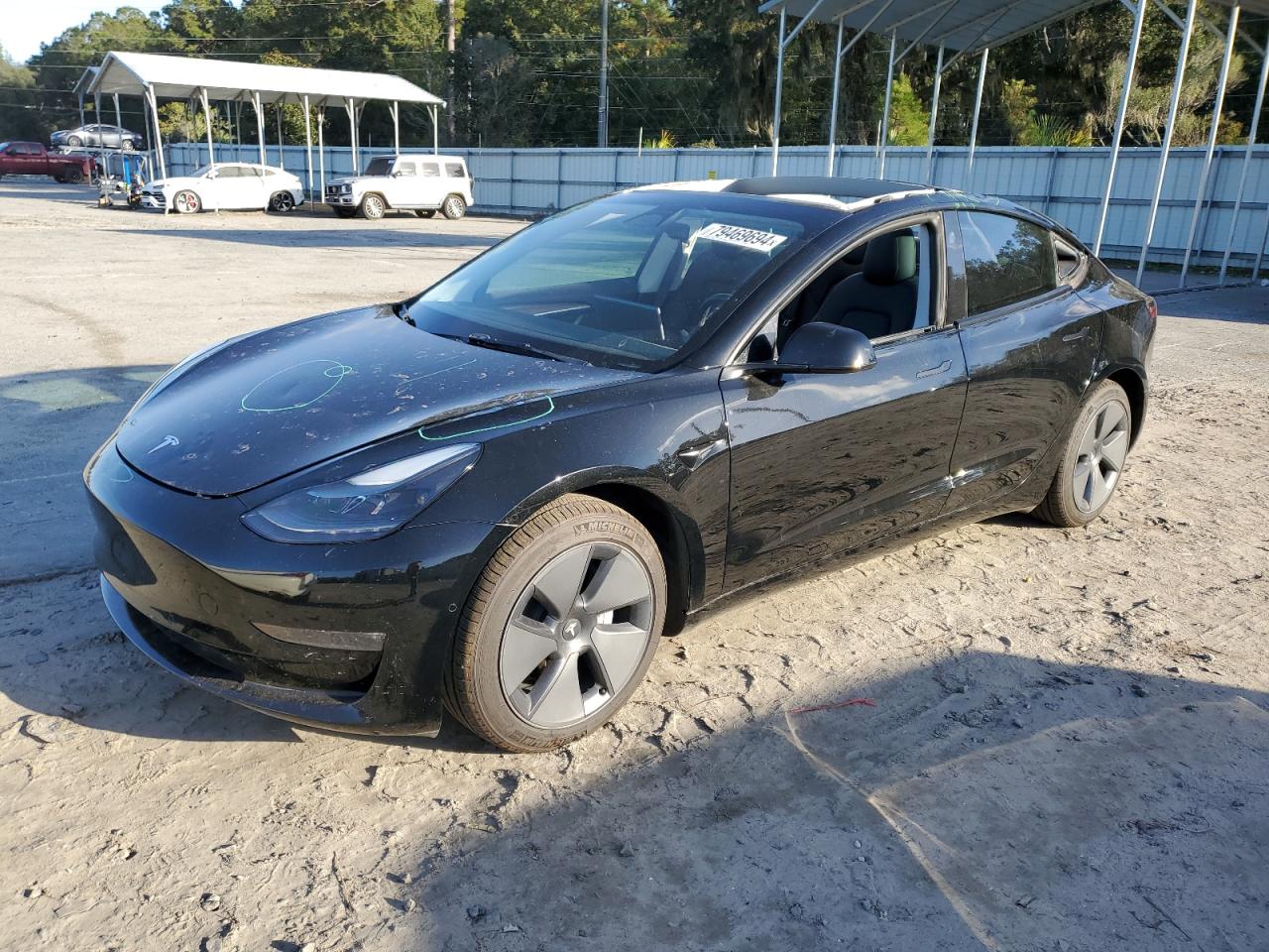 2022 TESLA MODEL 3  VIN:5YJ3E1EB5NF268209