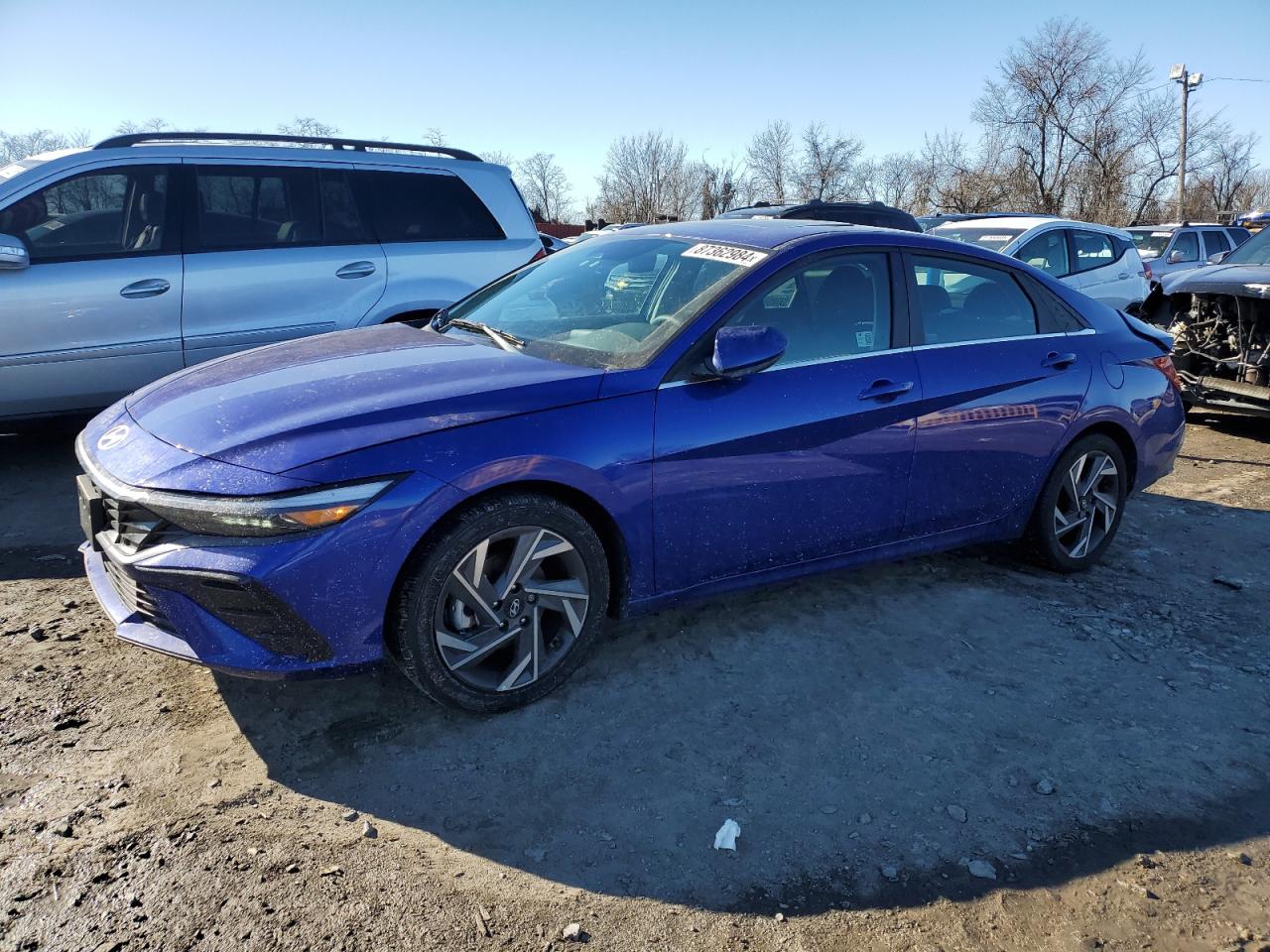 2024 HYUNDAI ELANTRA SEL VIN:KMHLS4DG8RU696789