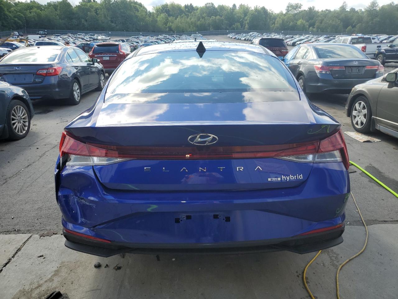 2023 HYUNDAI ELANTRA BLUE VIN:KMHLM4AJ8PU088682