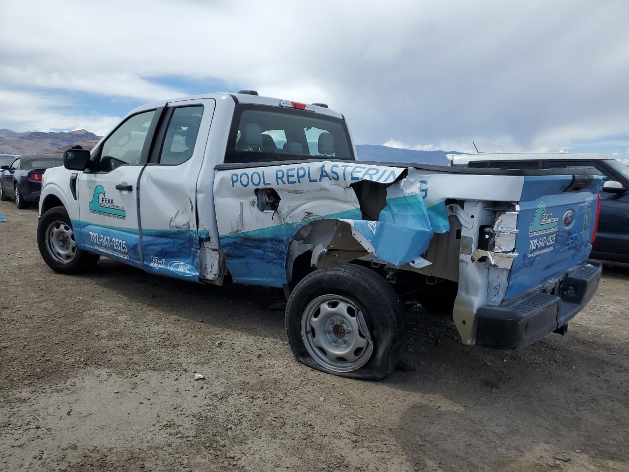 2022 FORD F150 SUPER CAB VIN:1FTEX1CP4NKE21974