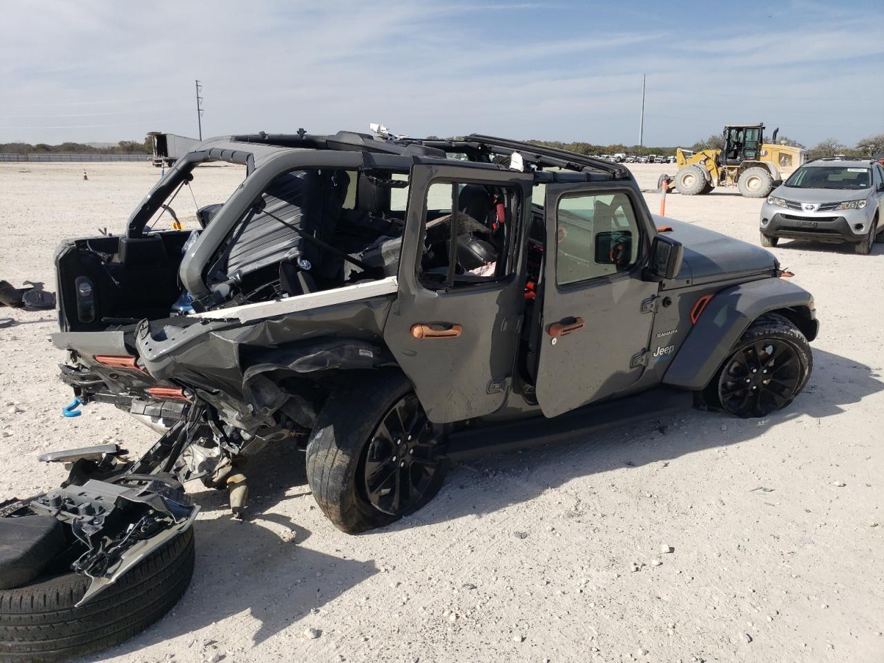 2022 JEEP WRANGLER UNLIMITED SAHARA 4XE VIN:1C4JJXP62NW198847