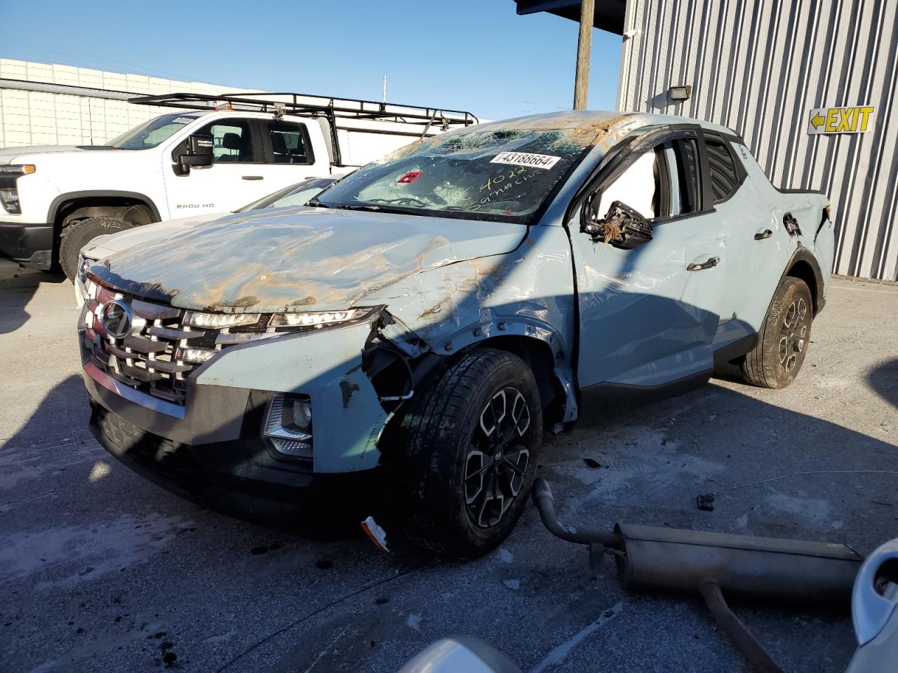 2022 HYUNDAI SANTA CRUZ SEL VIN:5NTJB4AE2NH035778