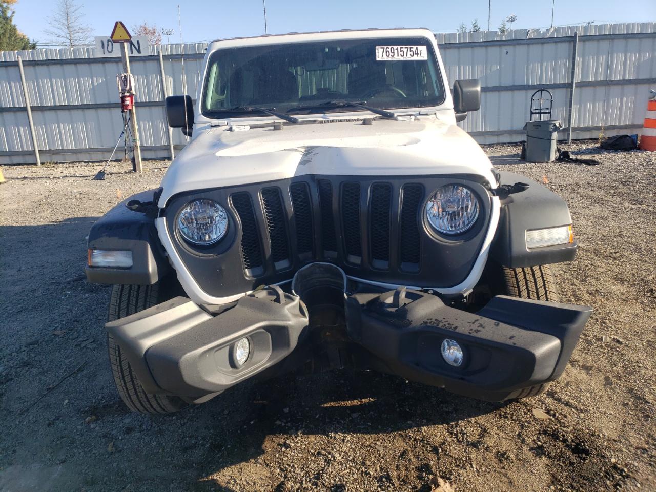 2022 JEEP WRANGLER UNLIMITED SPORT VIN:1C4HJXDG0NW157189