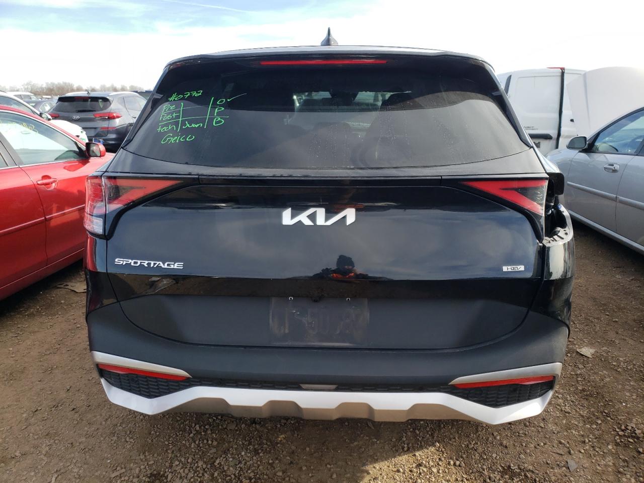 2023 KIA SPORTAGE LX VIN:KNDPUCAG1P7040038
