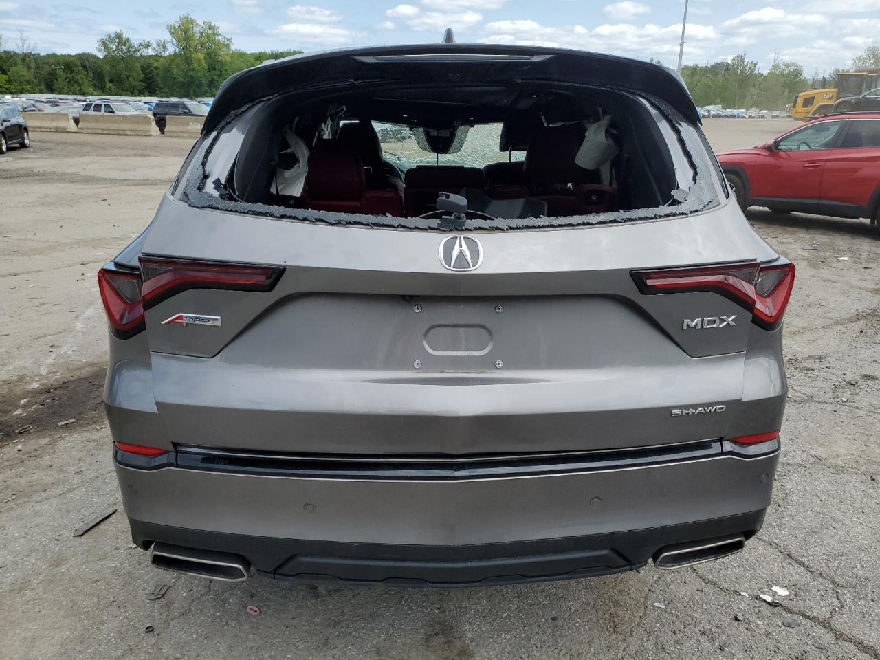 2022 ACURA MDX A-SPEC VIN:5J8YE1H01NL037208