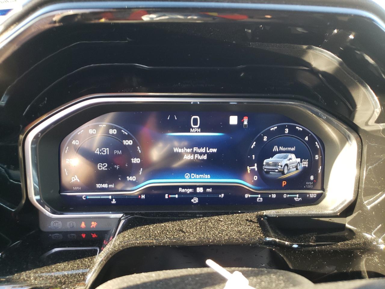 2022 CHEVROLET SILVERADO K1500 HIGH COUNTRY VIN:1GCUDJED6NZ589534