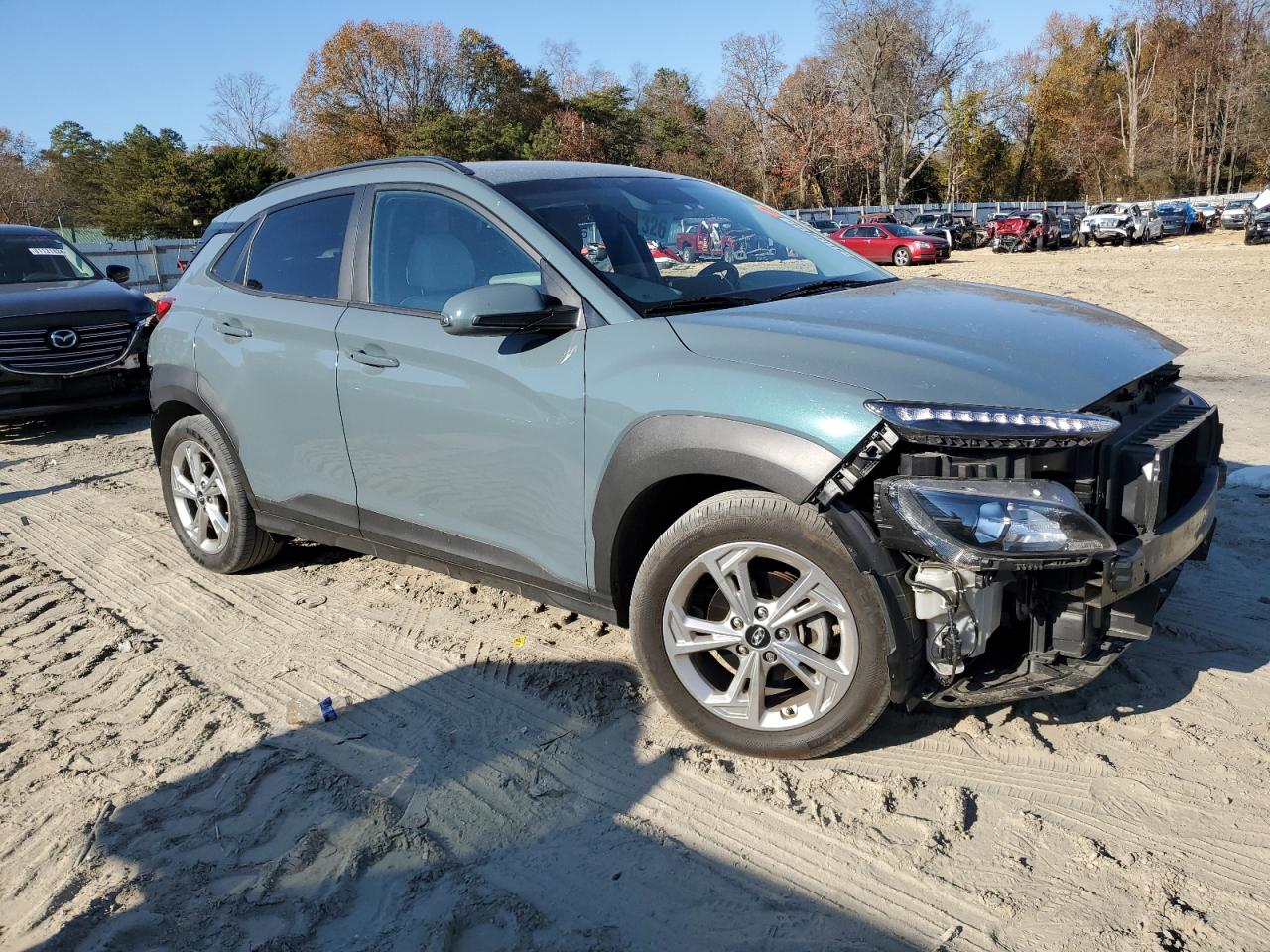 2022 HYUNDAI KONA SEL VIN:KM8K62ABXNU881319