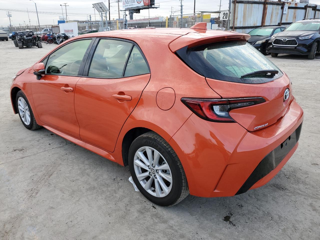 2023 TOYOTA COROLLA SE VIN:JTND4MBE4P3213950