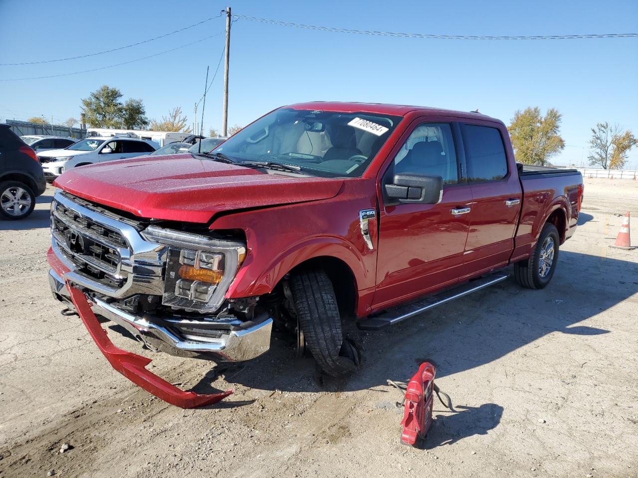 2022 FORD F150 SUPERCREW VIN:1FTFW1E58NKE87060