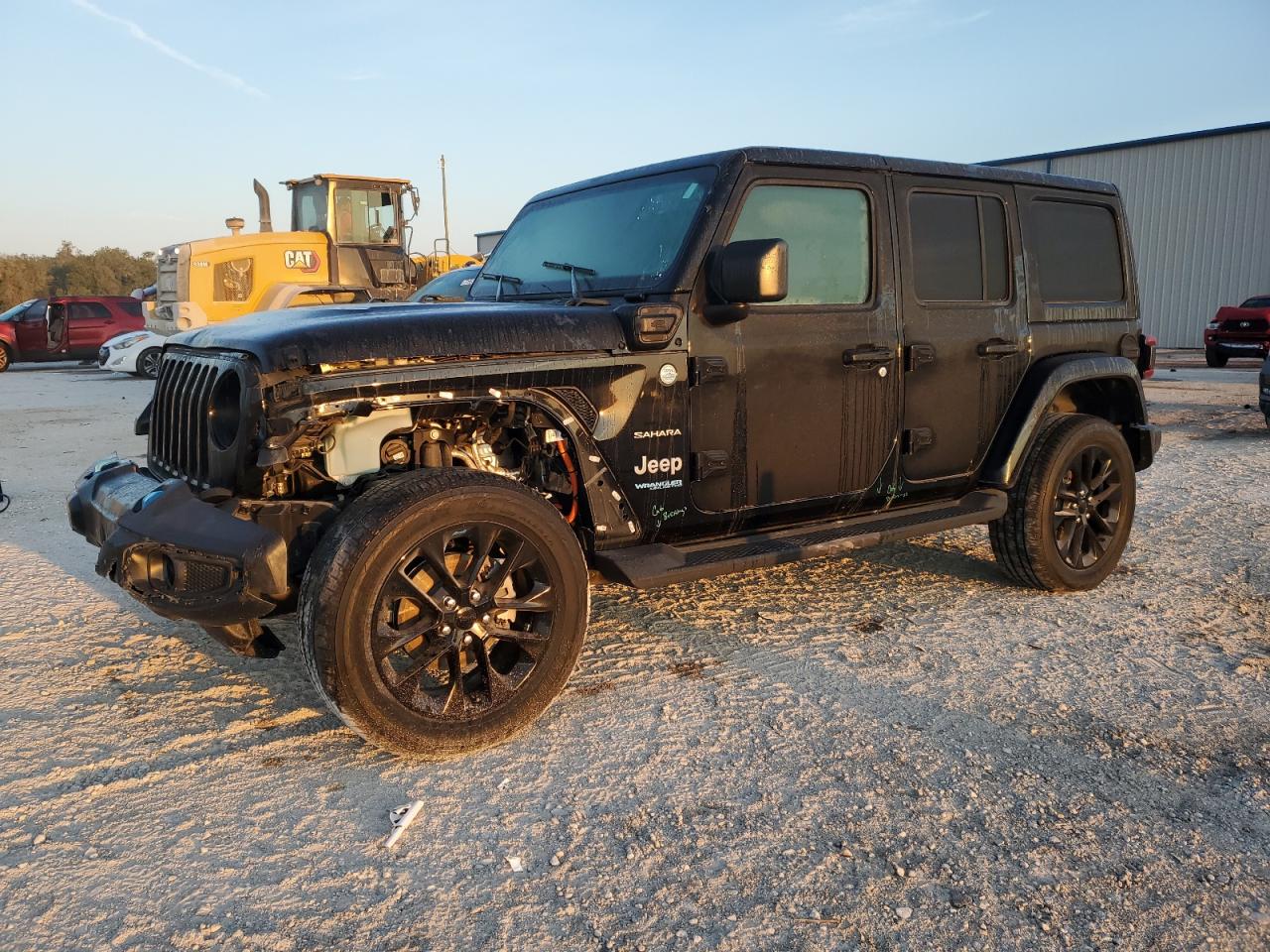 2022 JEEP WRANGLER UNLIMITED SAHARA 4XE VIN:1C4JJXP68NW223010