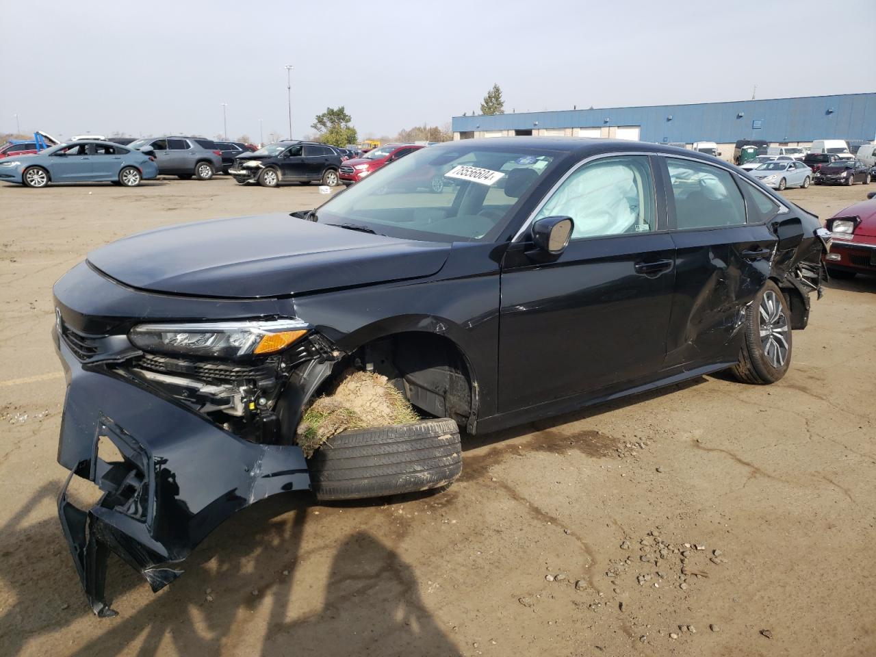 2023 HONDA CIVIC EX VIN:2HGFE1F72PH303309