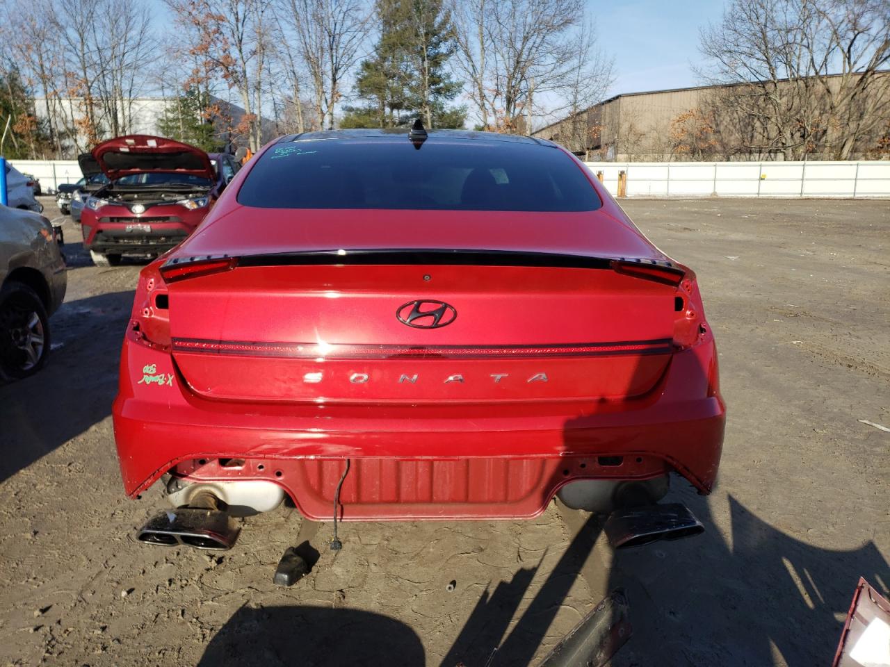 2022 HYUNDAI SONATA N LINE VIN:5NPEK4JC9NH141000