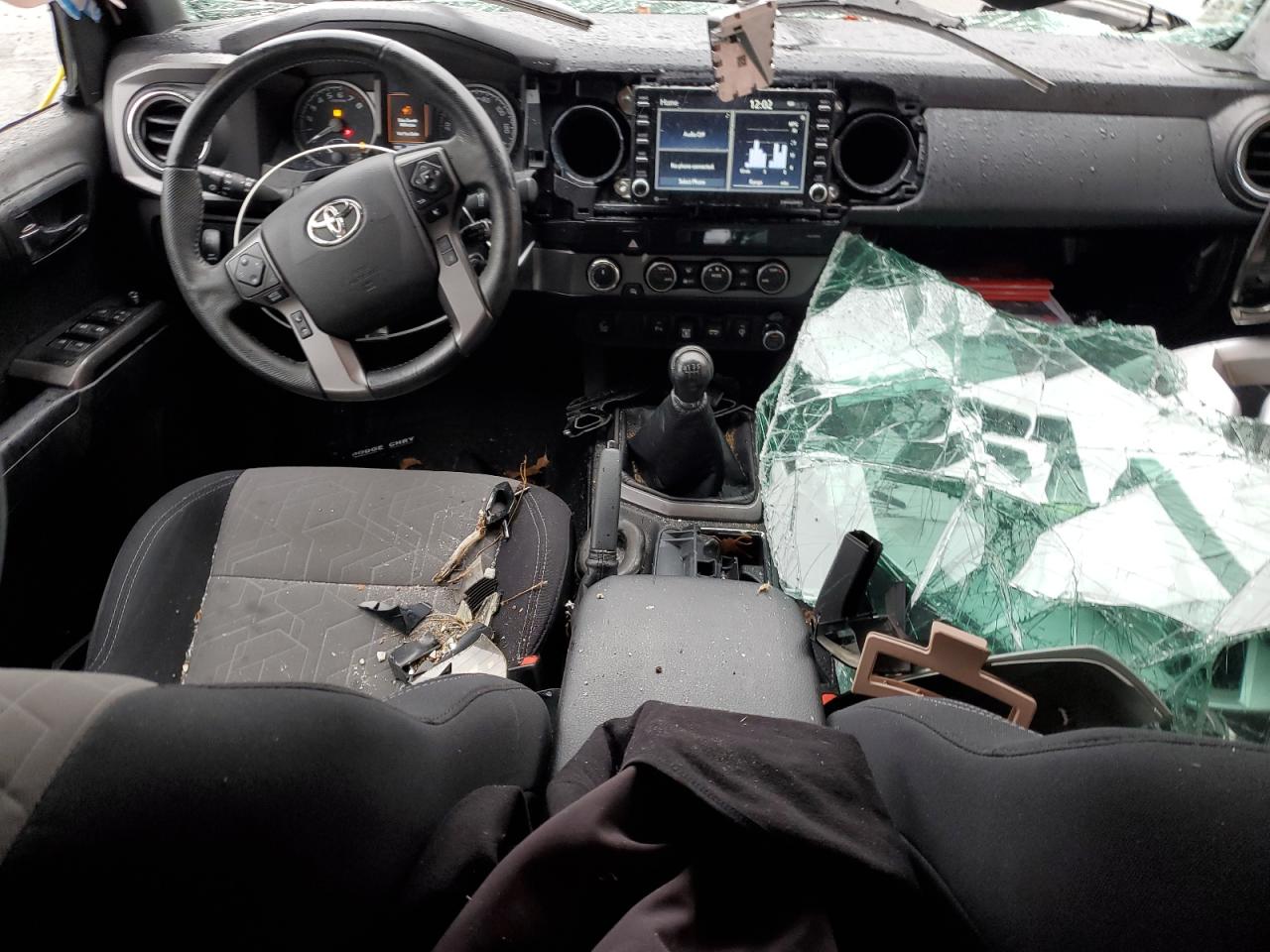 2022 TOYOTA TACOMA DOUBLE CAB VIN:3TYCZ5ANXNT063853