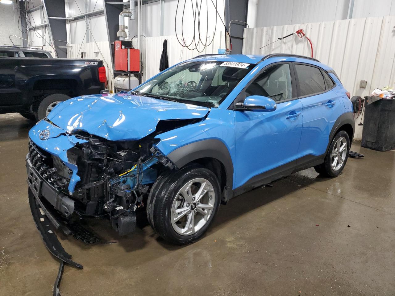 2022 HYUNDAI KONA SEL VIN:KM8K6CAB5NU900882