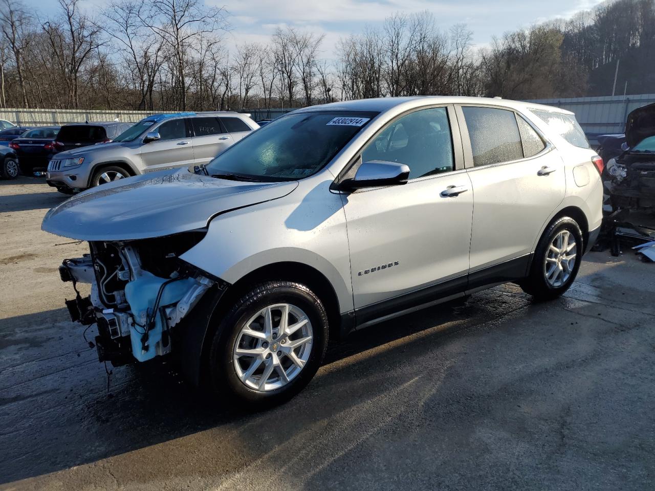2022 CHEVROLET EQUINOX LT VIN:3GNAXUEV2NL252507