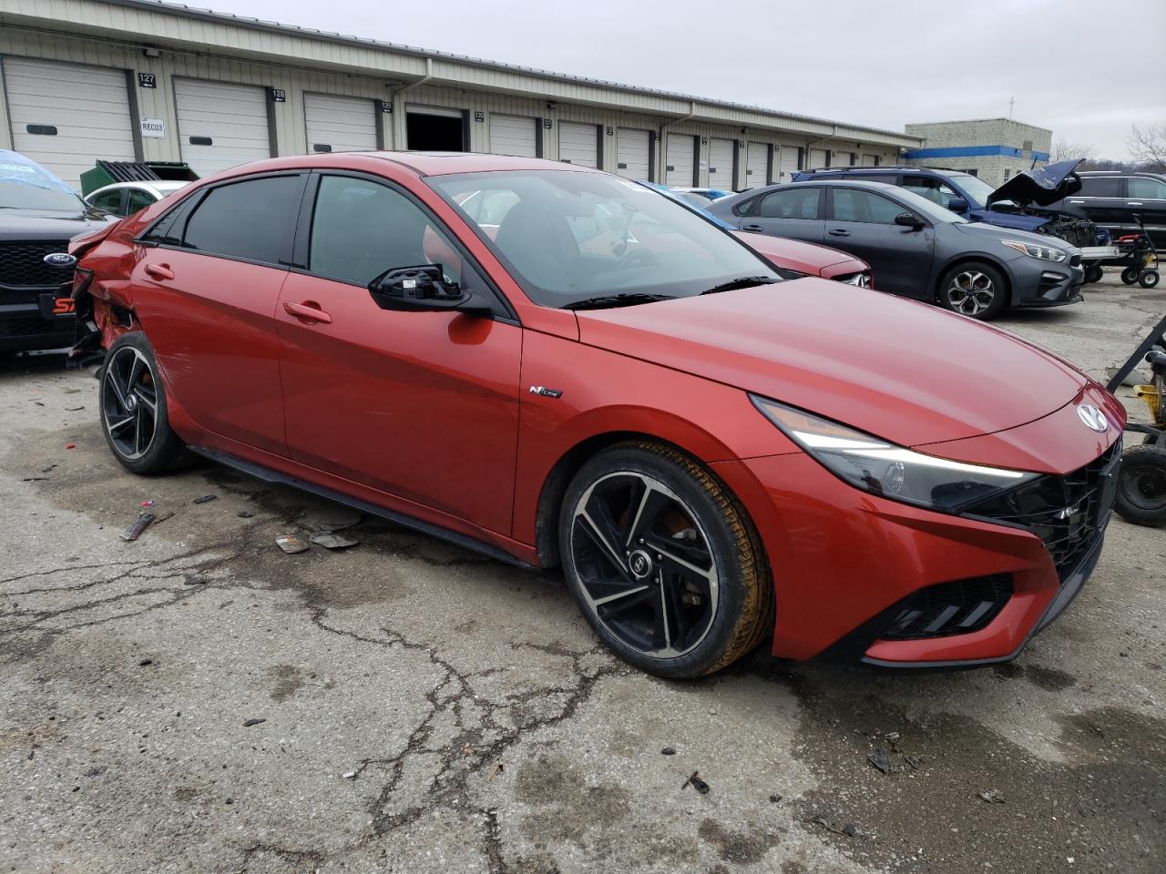 2022 HYUNDAI ELANTRA N LINE VIN:KMHLR4AFXNU240780