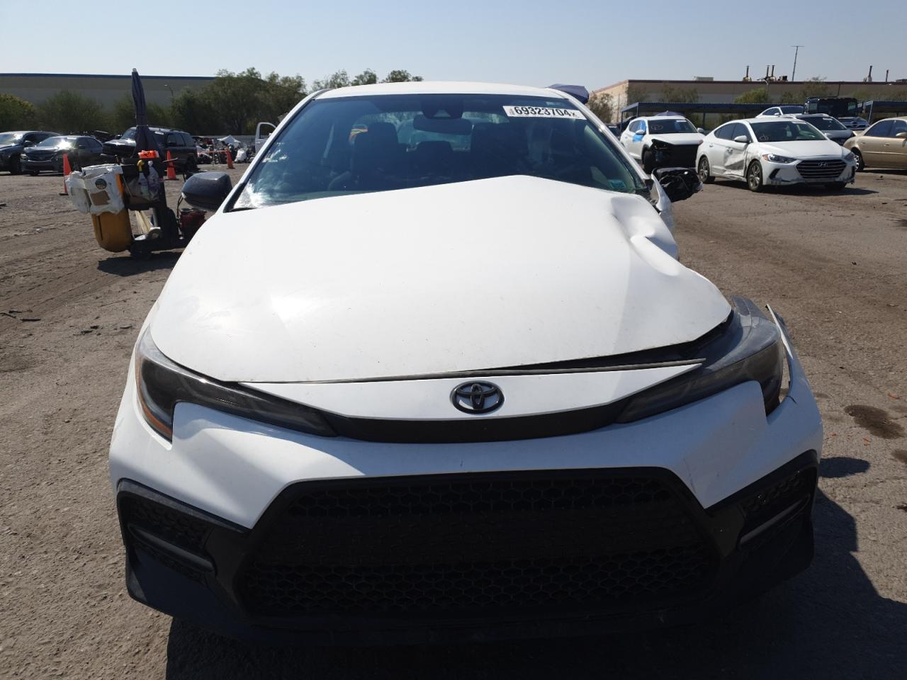 2022 TOYOTA COROLLA SE VIN:5YFS4MCEXNP123281