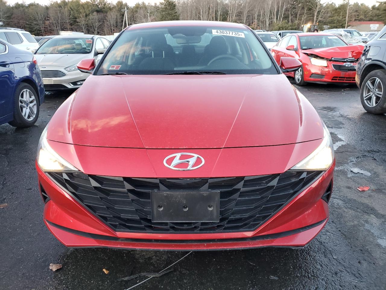 2022 HYUNDAI ELANTRA SEL VIN:5NPLM4AG8NH083787