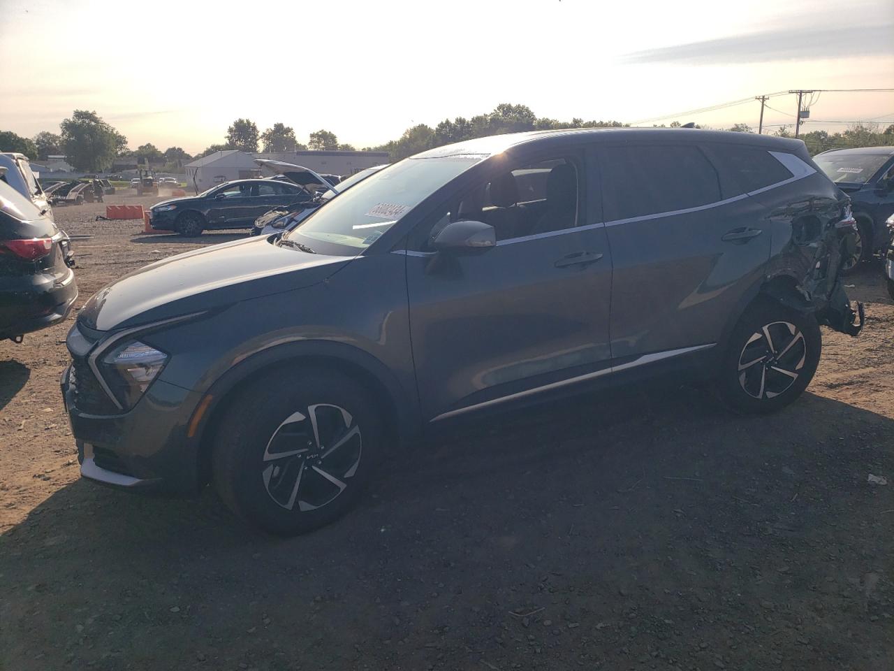 2023 KIA SPORTAGE LX VIN:KNDPUCAG2P7107990