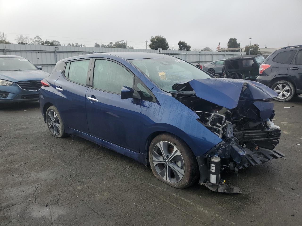 2022 NISSAN LEAF SV VIN:1N4AZ1CV6NC554632